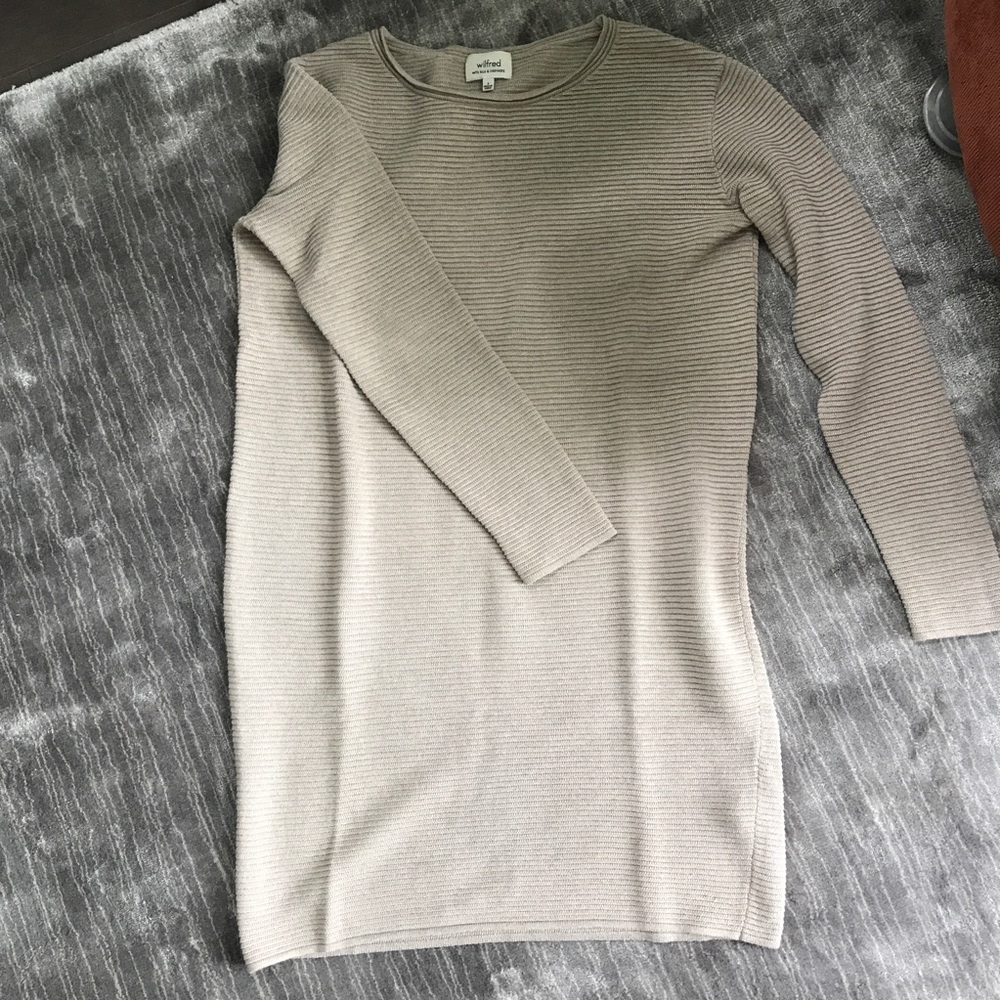 Wilfred Silk + Cashmere Sweater Dress - Picture 5 of 5